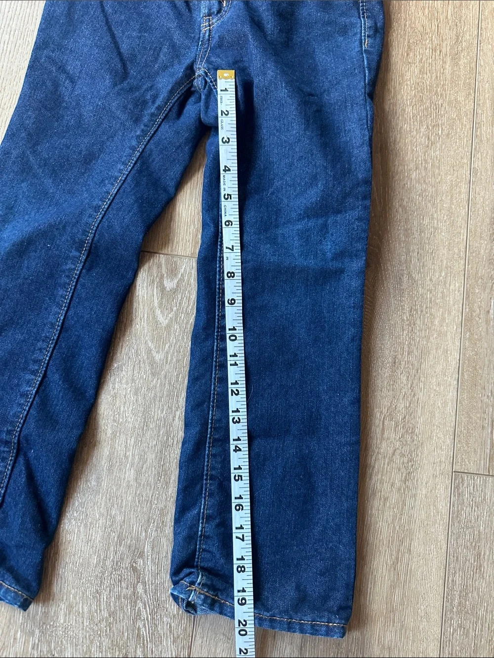 Old Navy Boys Blue Straight Leg Jeans Size 6 Adjustable Waist